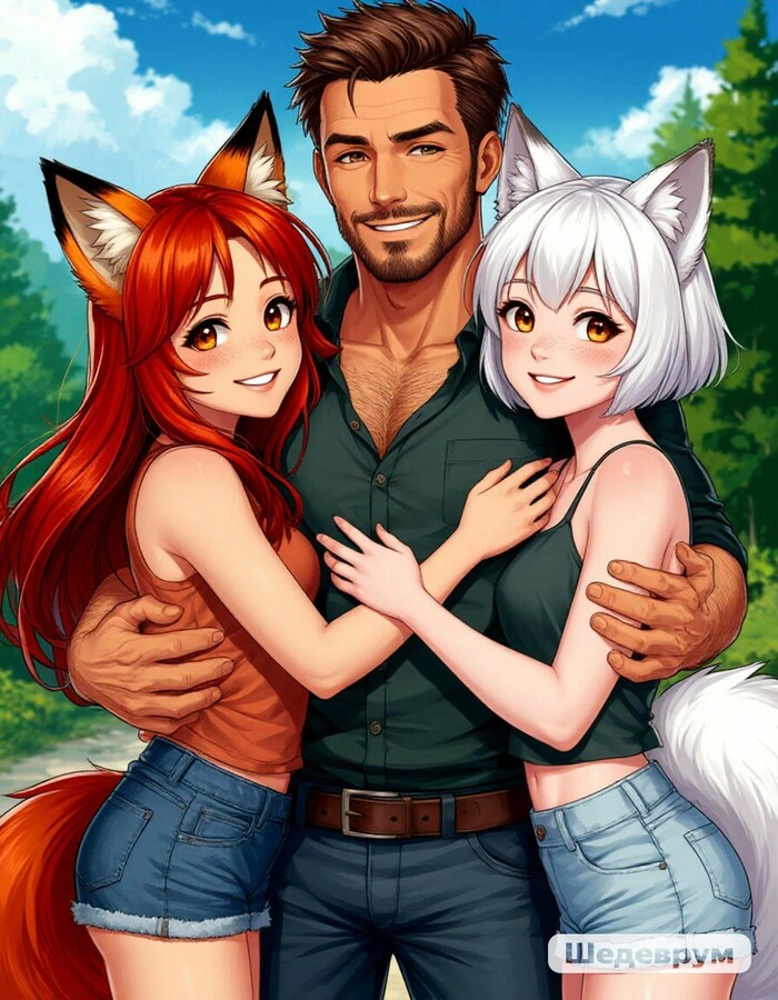     ,  , Anime Art, Animal Ears, , ,  (), , ,   