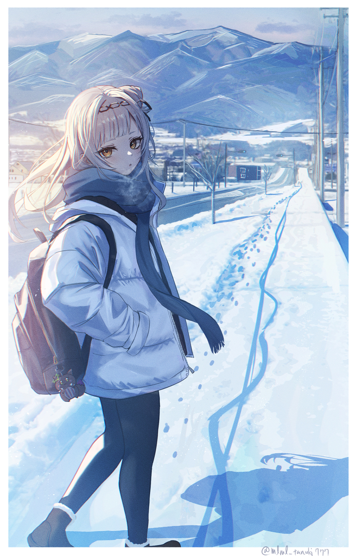   Hololive, Virtual YouTuber, Murasaki Shion, Anime Art