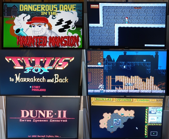 Dangerous Dave (1988). Titus the Fox (1992). Dune 2 (1992).