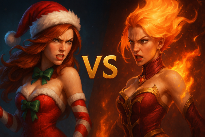 Miss Fortune (league of legends) vs Lina (Dota 2)