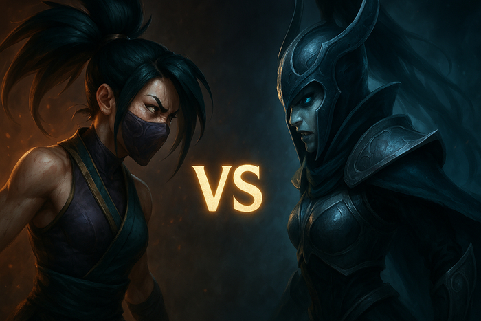 Akali (League of legends) vs Phantom Assasin (Dota 2)