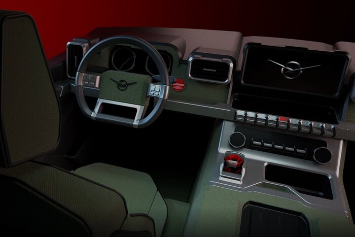 Салон Техно Буханки в прототипе