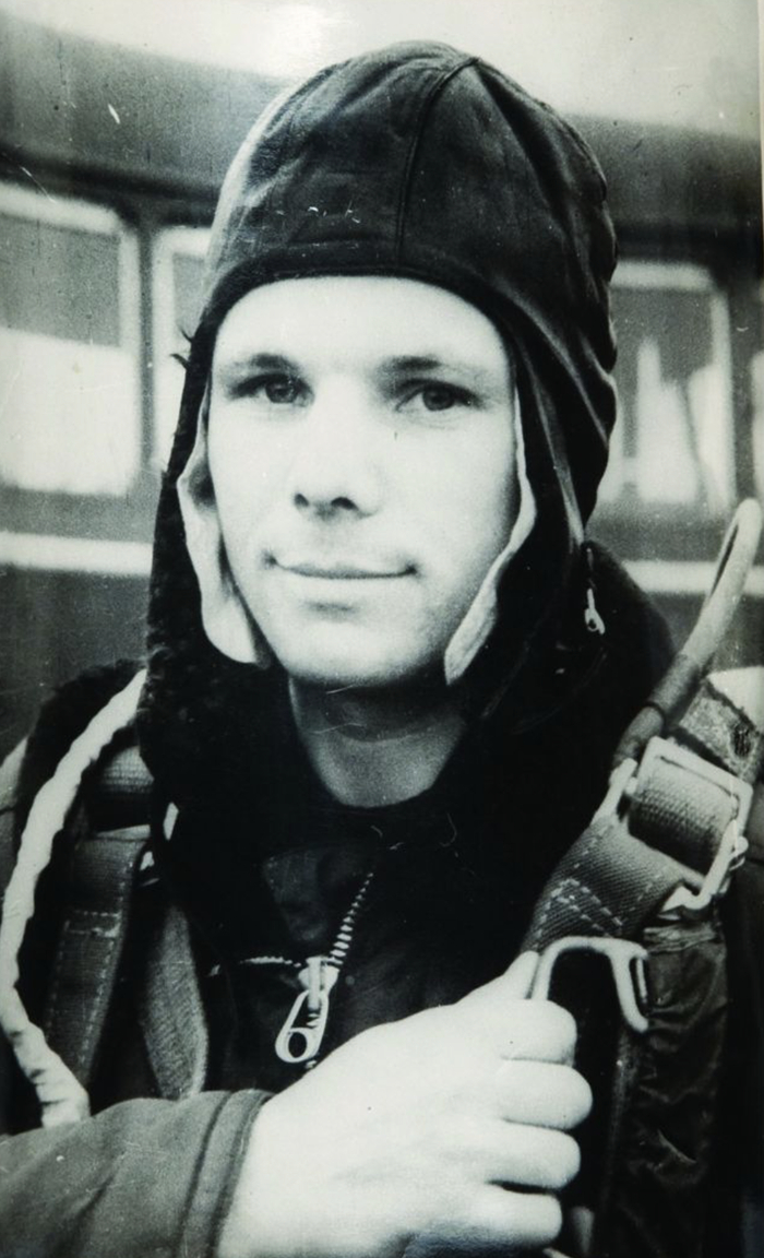 Гагарин во время подготовки в отряде космонавтов