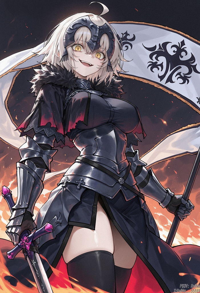 Jeanne , Anime Art,  , Jeanne Alter, Fate Grand Order, , ,  , 