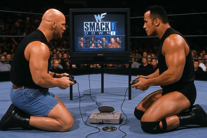 WWE SmackDown 2000 ���� ��� PlayStation. ������ �������� ����� ���� ����� � ����� ������ �������