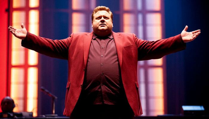 А вот так нейросеть видит мем с Дауни Младшим в виде толстяка