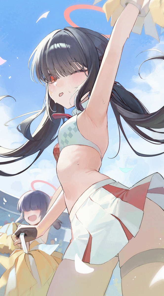 Mob-chan Anime Art, , Blue Archive, , Mob-chan (Blue Archive)