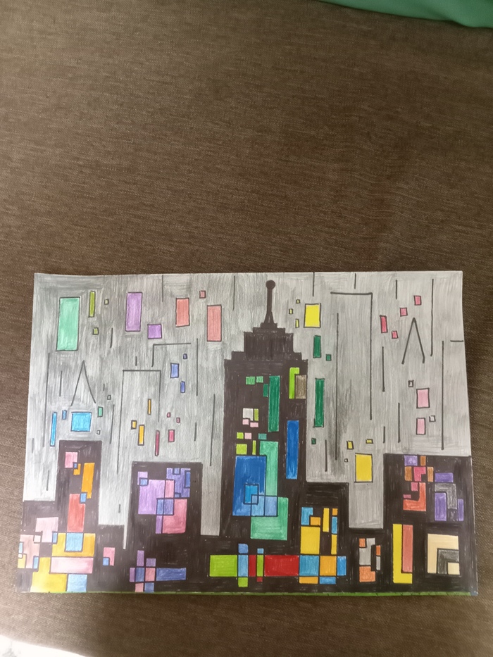 Как вам эти две работы? Картина, Акрил