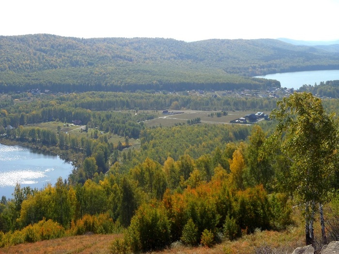 Ильменский заповедник, хребет Ишкуль и озеро Терен-Куль. Фото: И. А. Богатова