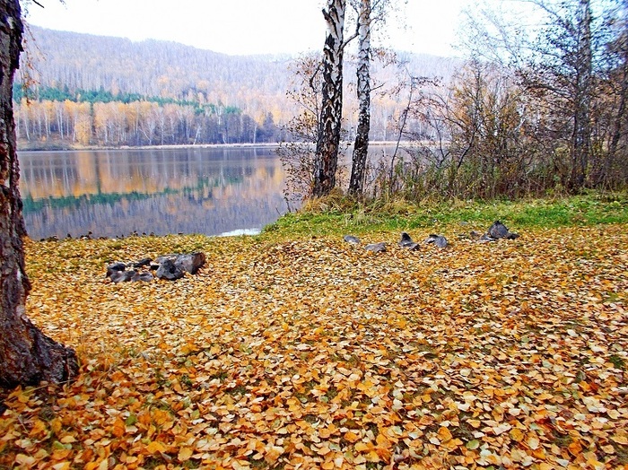 Ильменский заповедник, хребет Ишкуль и озеро Терен-Куль. Фото: И. А. Богатова