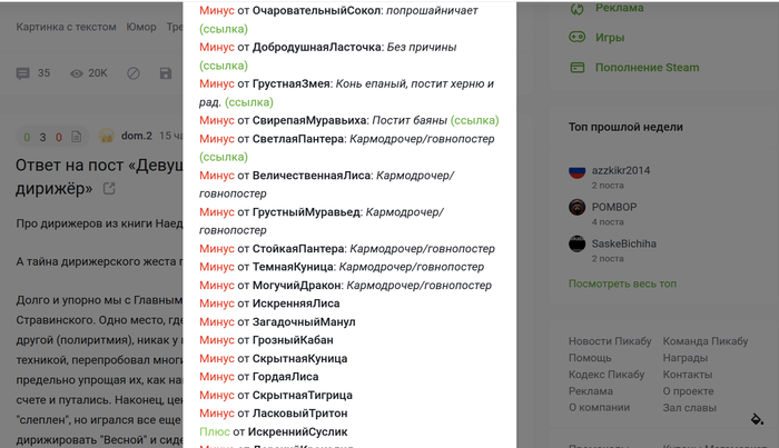 Глюк Пикабу