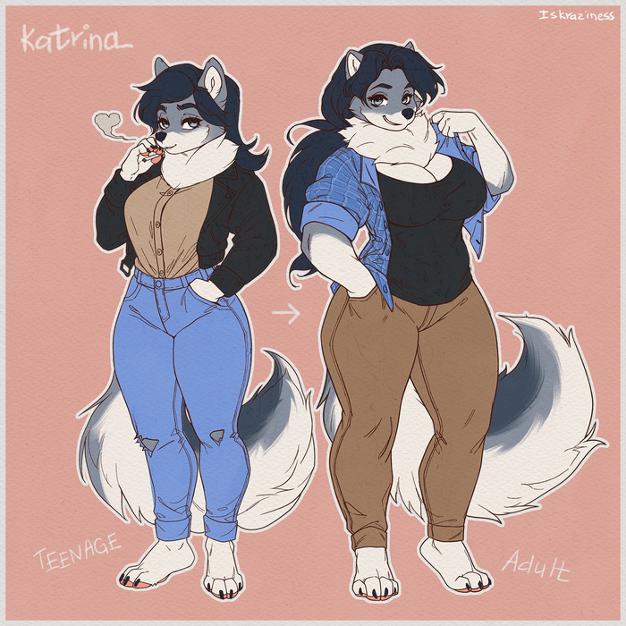 Katrina , , , Furry wolf, Iskra
