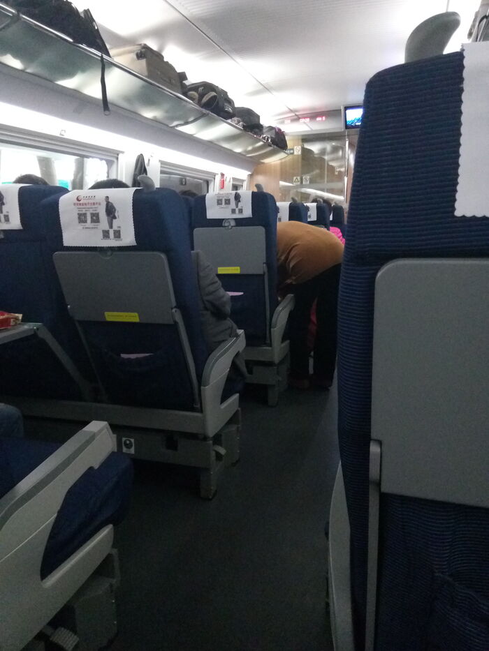 Вид изнутри скоростного, фото на тапок, сорян.