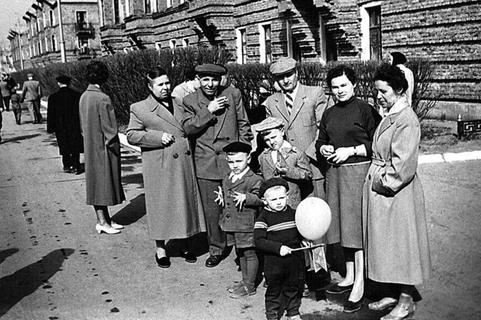 На «улице Любви», 1950-е годы. Источник фото: музей Челябметкомбината