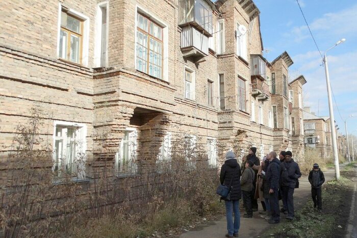 Прогулка по немецкому кварталу с клубом «Колесо истории», 2015 год. Фото Юрия Латышева