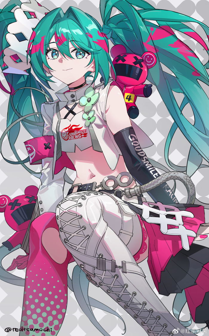 Hatsune Miku #257 , Anime Art, Hatsune Miku, , Racing Miku,  ,  , , 