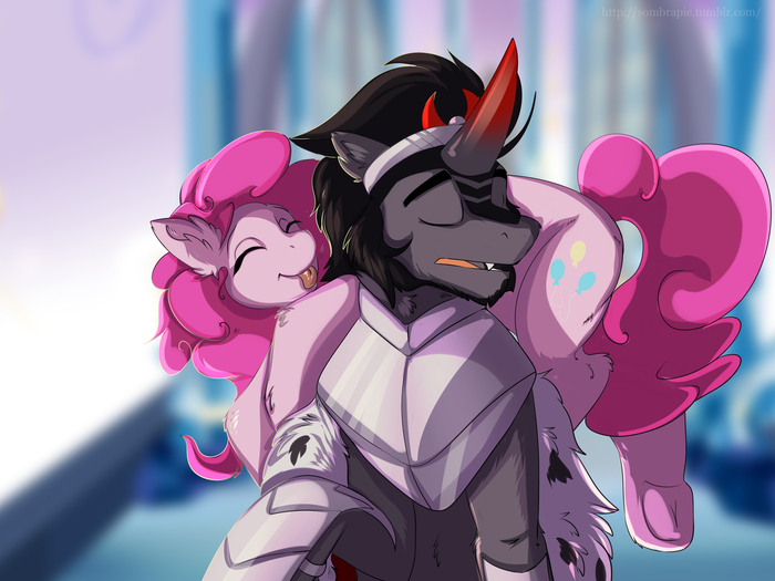   My Little Pony, Ponyart, King Sombra, Pinkie Pie