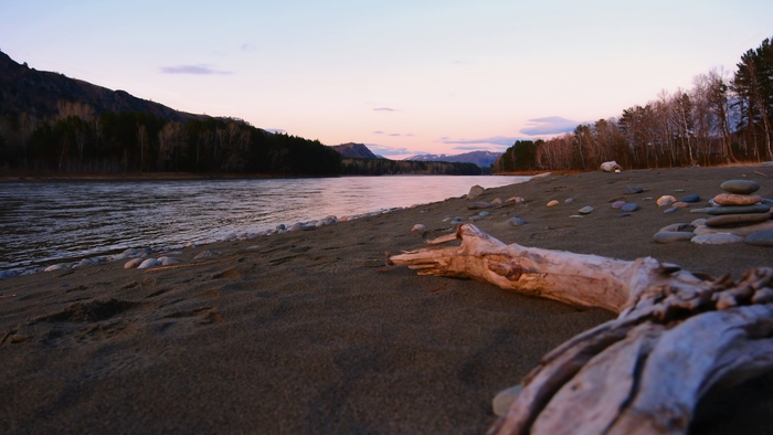 Весенний песок