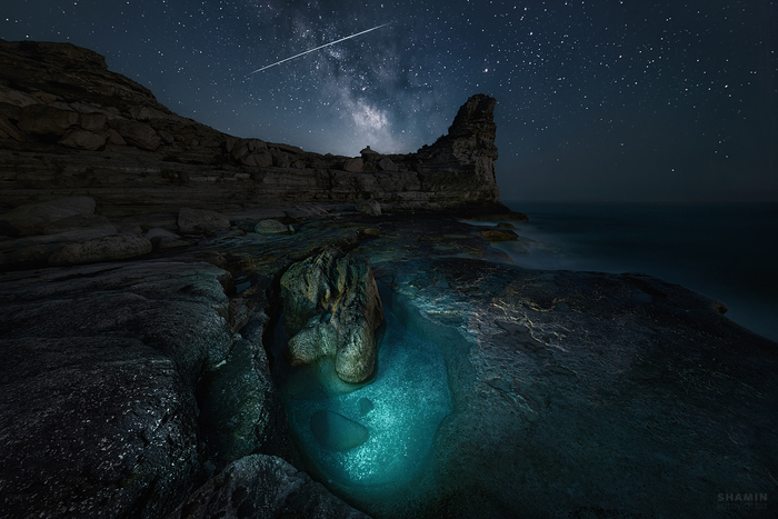 Чертов палец. Берег Каспия, Казахстан