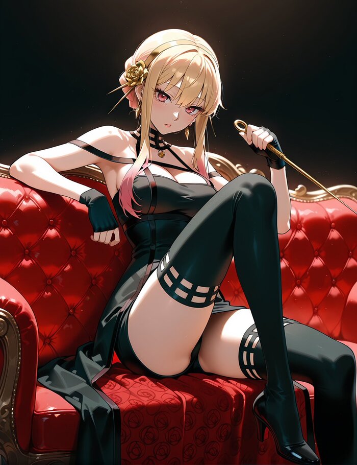  -   , Anime Art, Marin Kitagawa, Sono Bisque Doll wa Koi wo Suru, Yor Forger, Spy X Family, ,  , 