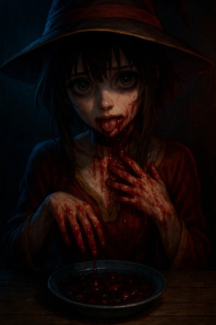 O4 image gen  ,  , Megumin, Konosuba, ChatGPT