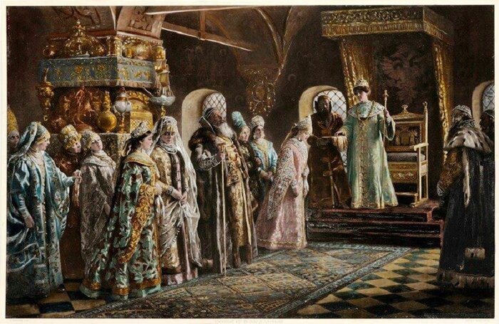 Константин Маковский. "Выбор царской невесты".