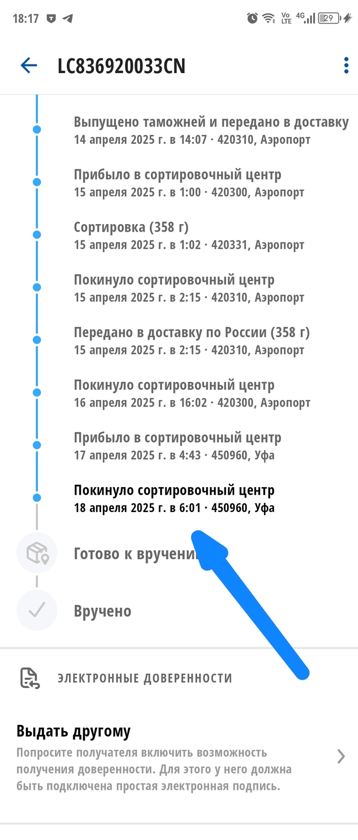 Славная почта России Почта России, Доставка, Длиннопост