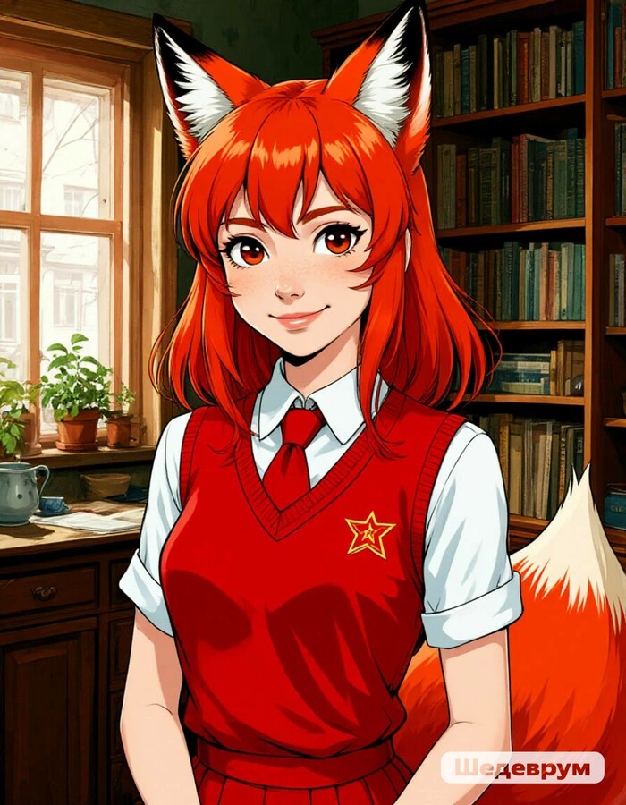   , ,  (), Anime Art, Animal Ears, , , , , 