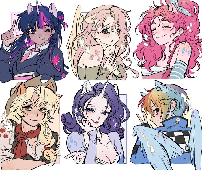 Анимешная Хуманизация