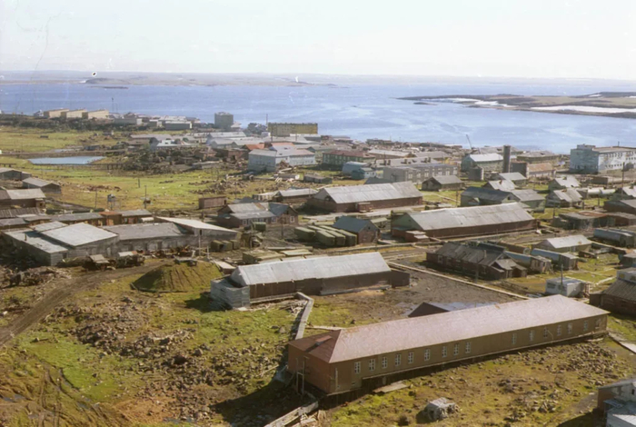 Бывшая войсковая часть в 80-е годы