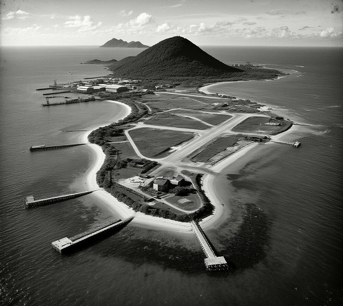 Остров Макуа, трофейная фотография