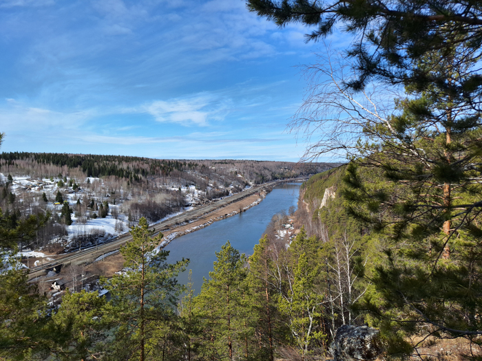 Вид с камня Ермак
