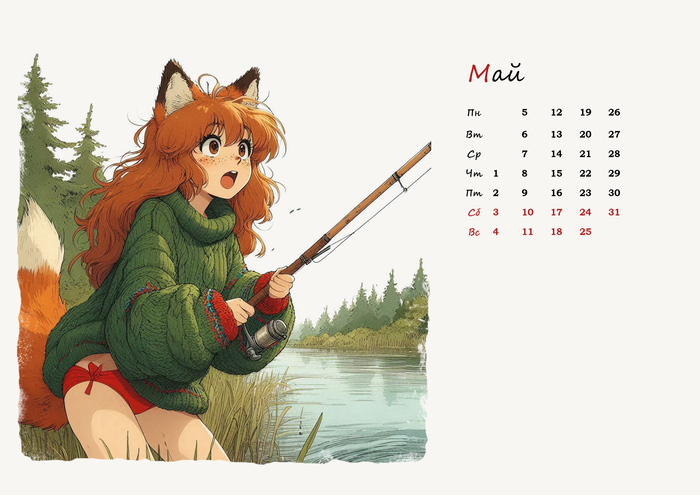  -2025:   , , Anime Art,  , , , , Animal Ears, , , , , , , Ginger & White