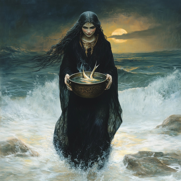 Вышла с ухой из воды