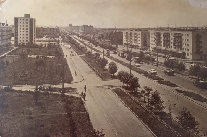 Город Горький (Нижний Новгород), 70-е. Проспект Ленина, Заречный Бульвар