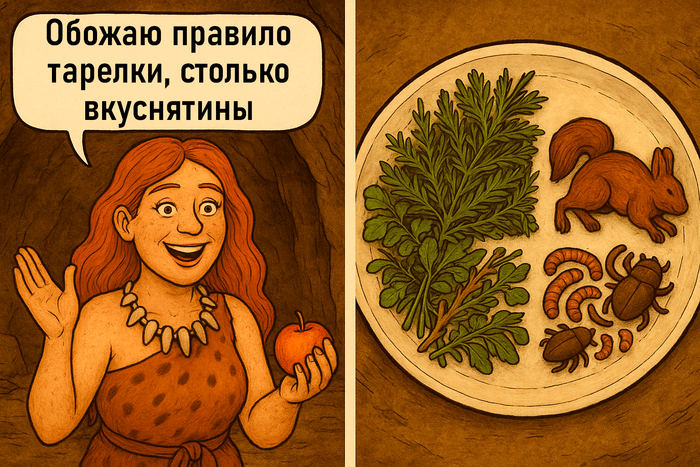 Сегодня у нас в меню жареные белки под соусом из шершней и полыни 