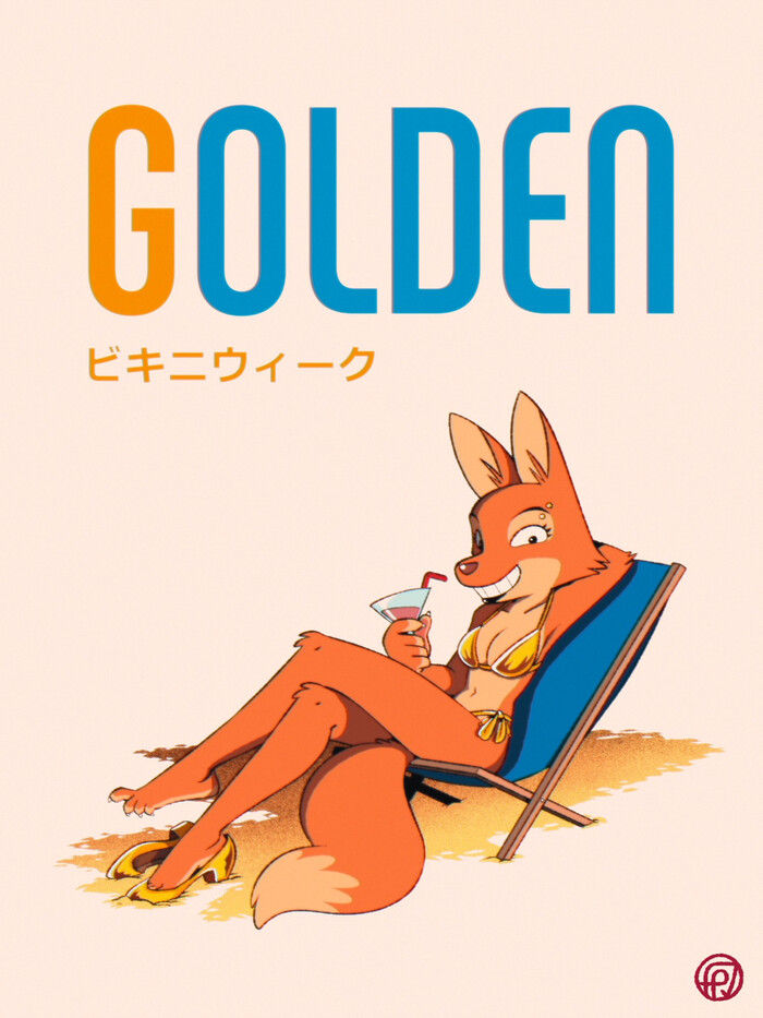 Golden bikini week Diane , , Fox-pop, Furry Fox, The Bad Guys, Diane Foxington
