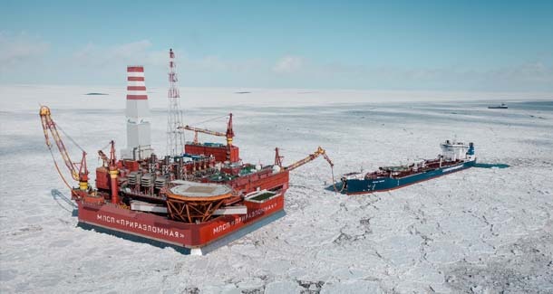 Ледостойкая стационарная платформа «Приразломная»