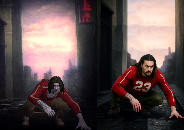 Не все стали бы убегать)