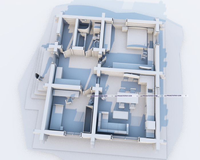 планировка 8.5х10 м