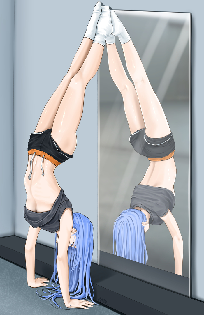       , Anime Art, Minah, Chaesu,   , 
