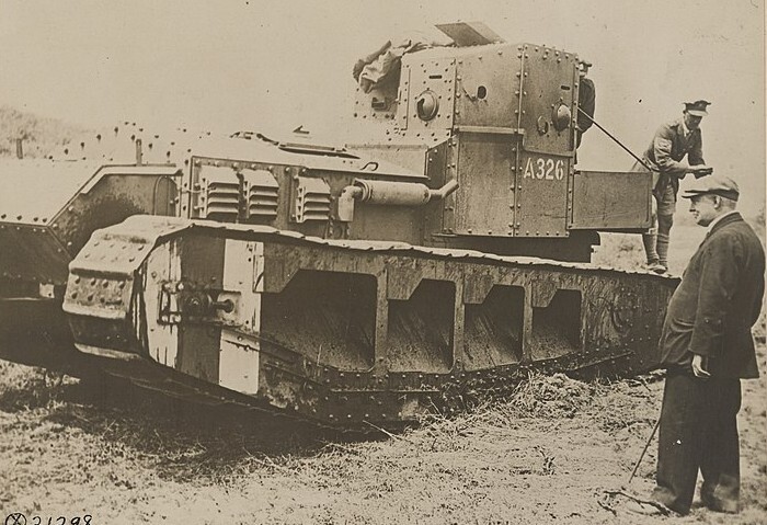 Британский танк Whippet (Medium Mark A)