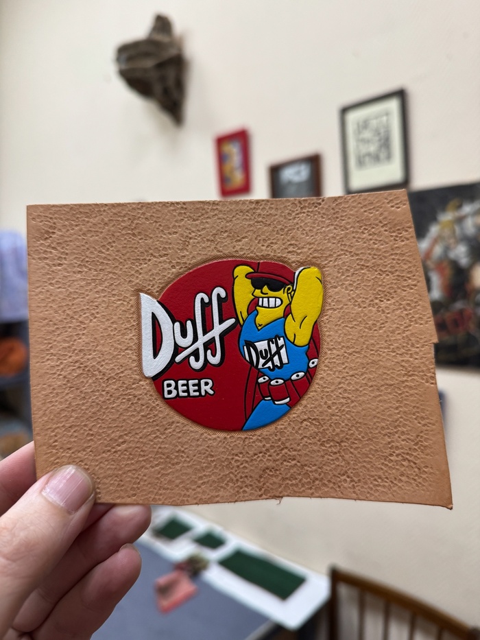 Будущий картхолдер "Дафмен"