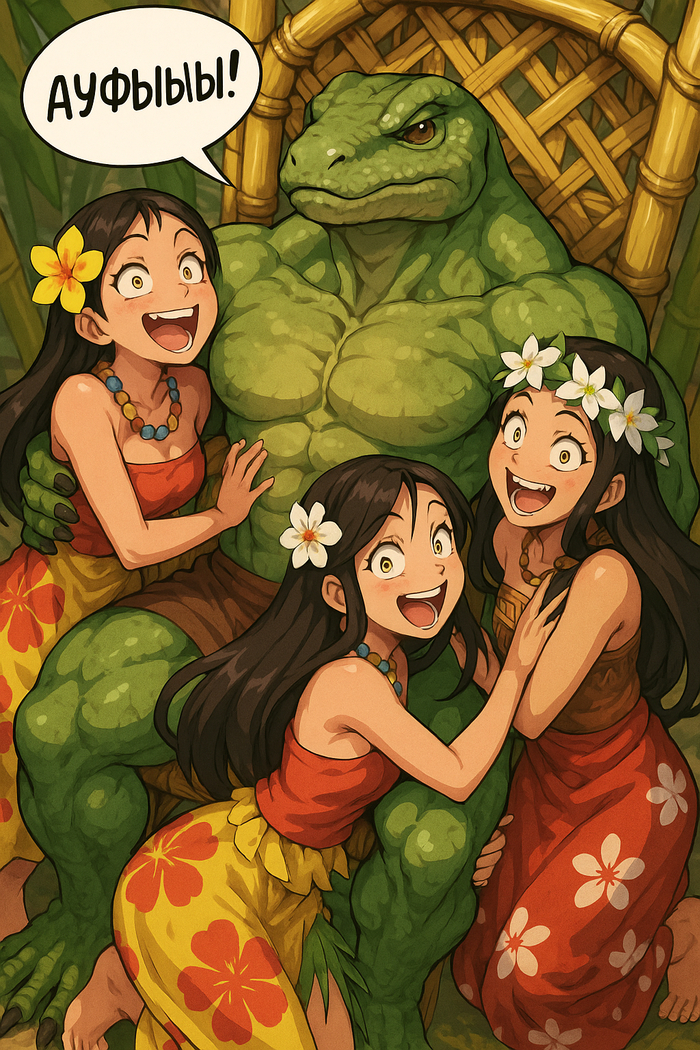 Ящеры vs Гавайи