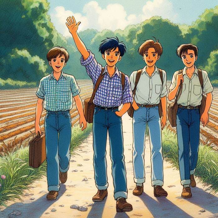 Бочка Арты нейросетей, Аниме, Anime Art, Арт, Нейронные сети, Девушки, Кицунэ, Animal Ears, Хвост, Рыжие, Веснушки, Велосипед, Велопрогулка, Весна, Природа, Заброшенное, Ginger & White, Длиннопост