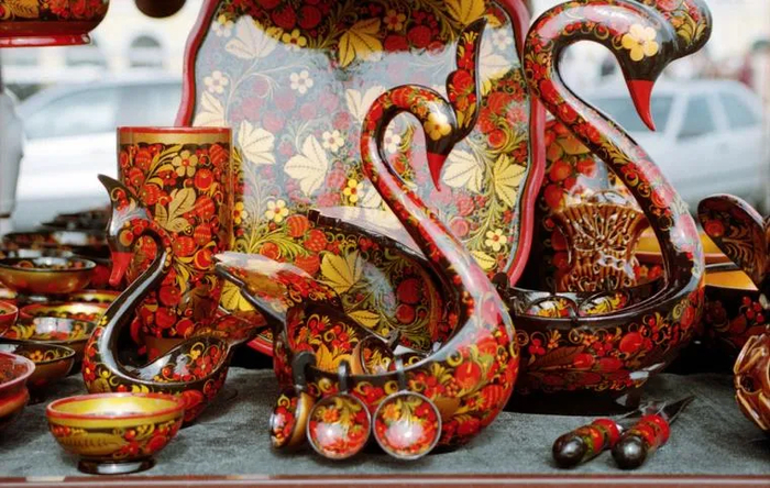 Хохломская роспись