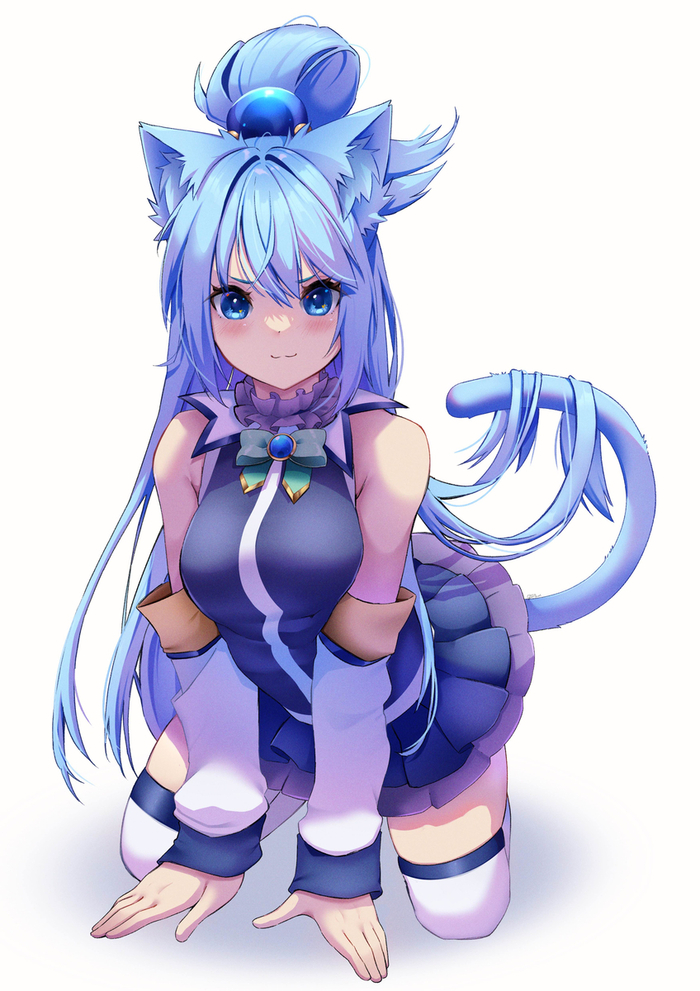       , Anime Art, Konosuba, Aqua, 