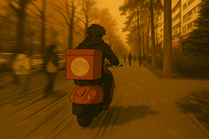 Делаю мангу по Алмате через ИИ - "Курьеры" - Глава 1 Часть 1