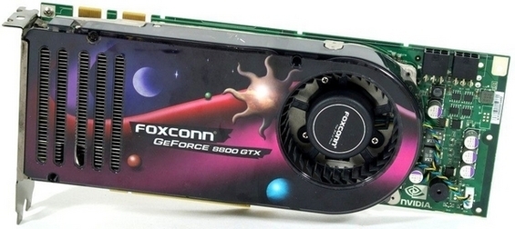 Видеокарта: Foxconn nVidia GeForce 8800 GTX.
