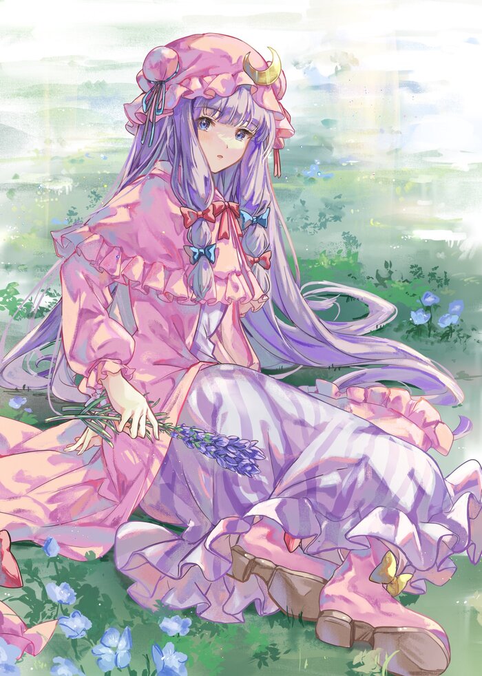 Patchouli Knowledge Touhou, Patchouli Knowledge, , Anime Art, 